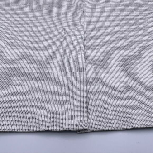 Lila Rose Pull-On Pencil Skirt Size 8 Stretch Black and White Pinstripe and Dots - Picture 6 of 9